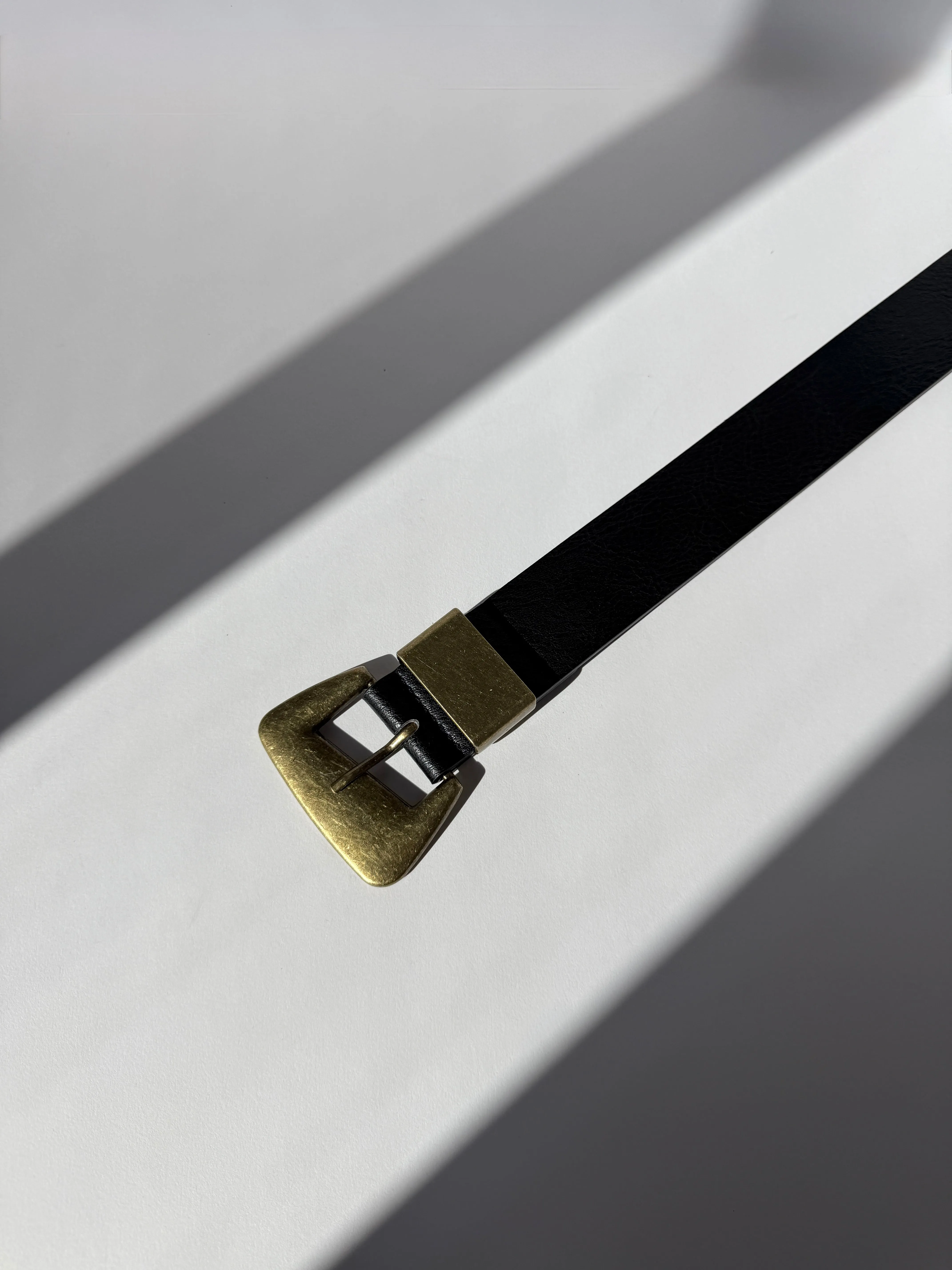 Plus Size Classic Brass Buckle Belt sold by 2020 Ave product image thumbnail 5