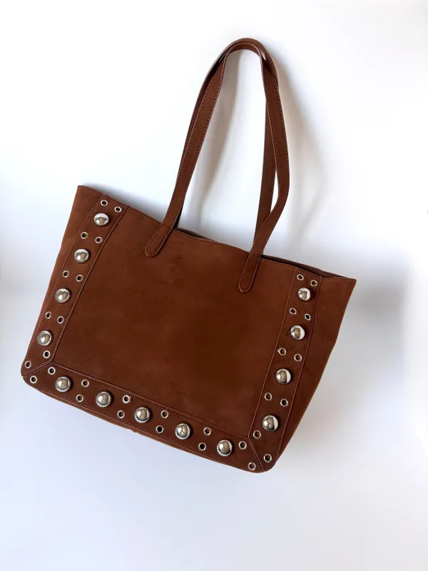 Luxe Studded Tote sold by 2020 Ave