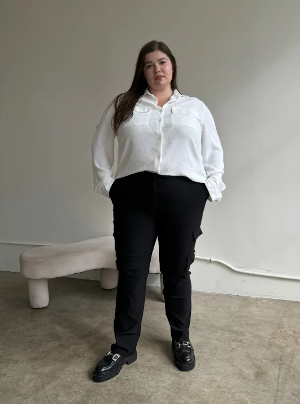 Plus Size Stretchy Cargo Pants sold by 2020 Ave