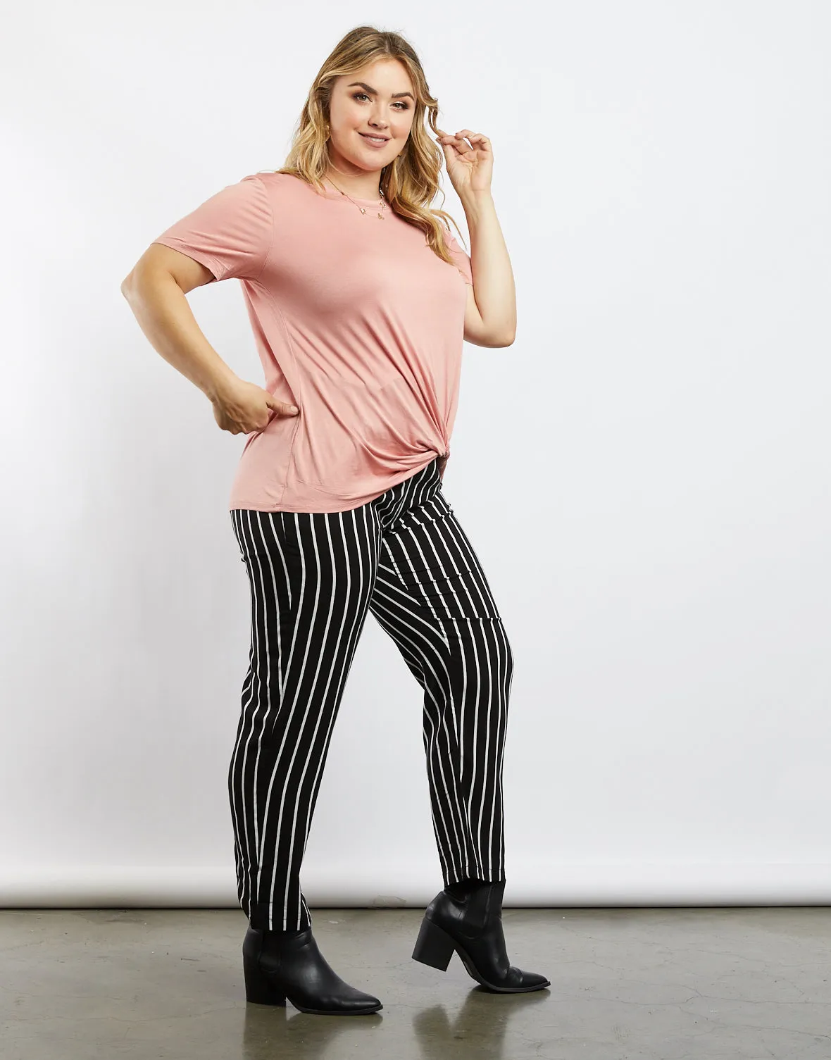 Plus Size Twisted Tee sold by 2020 Ave product image thumbnail 5