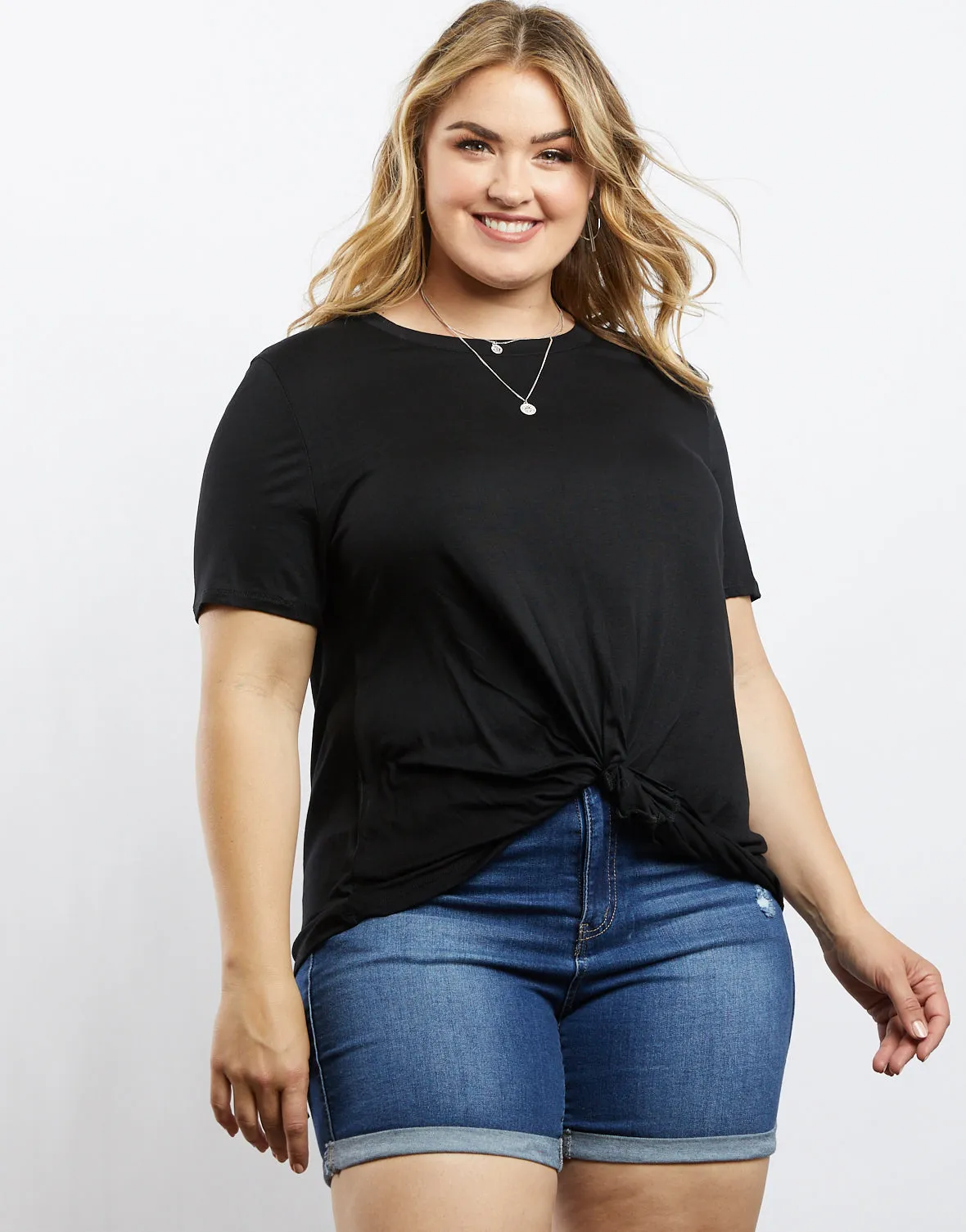 Plus Size Twisted Tee sold by 2020 Ave