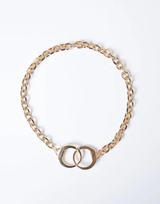 Cuffed Chain Necklace sold by 2020 Ave