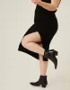 Plus Size Rib Knit Midi Skirt sold by 2020 Ave