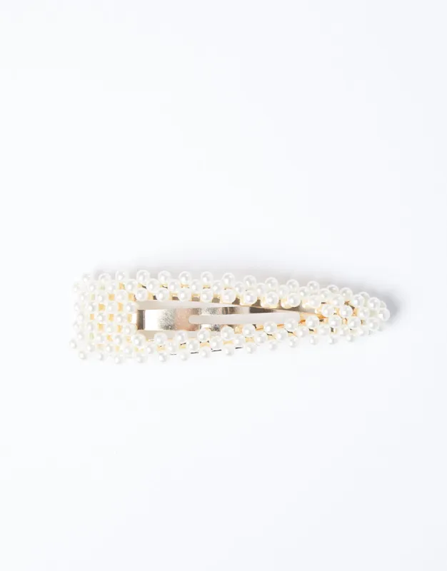 Golden Pearls Barrette sold by 2020 Ave