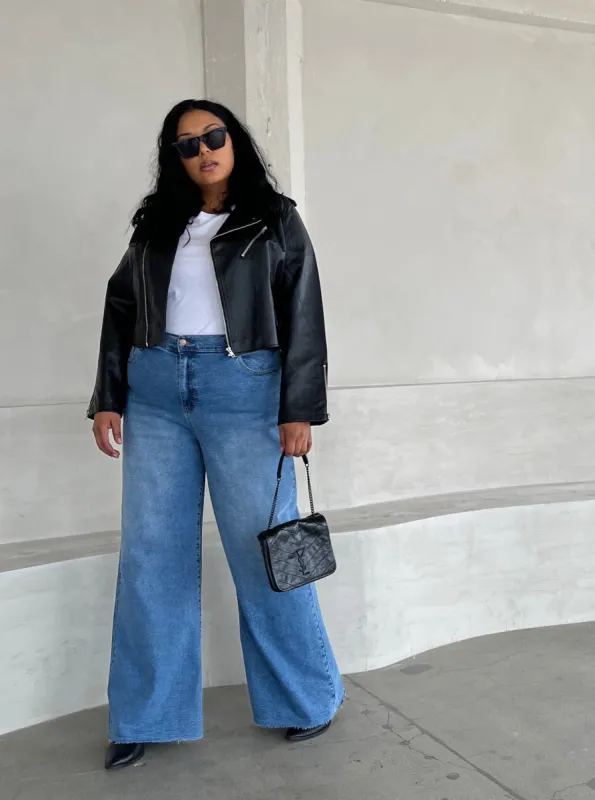Plus Size Wide Leg Jeans sold by 2020 Ave