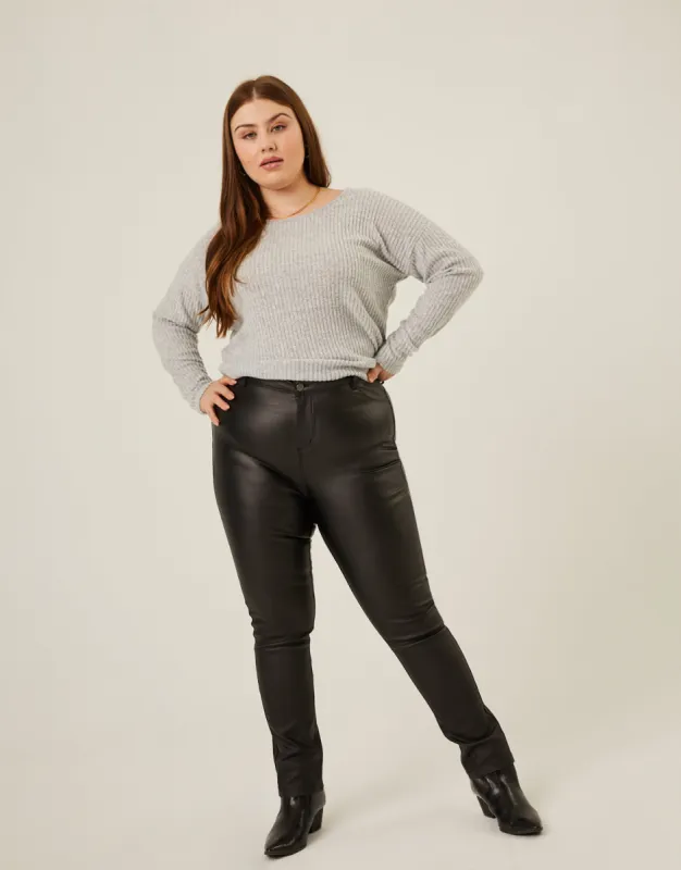 Plus Size Faux Leather Pants sold by 2020 Ave