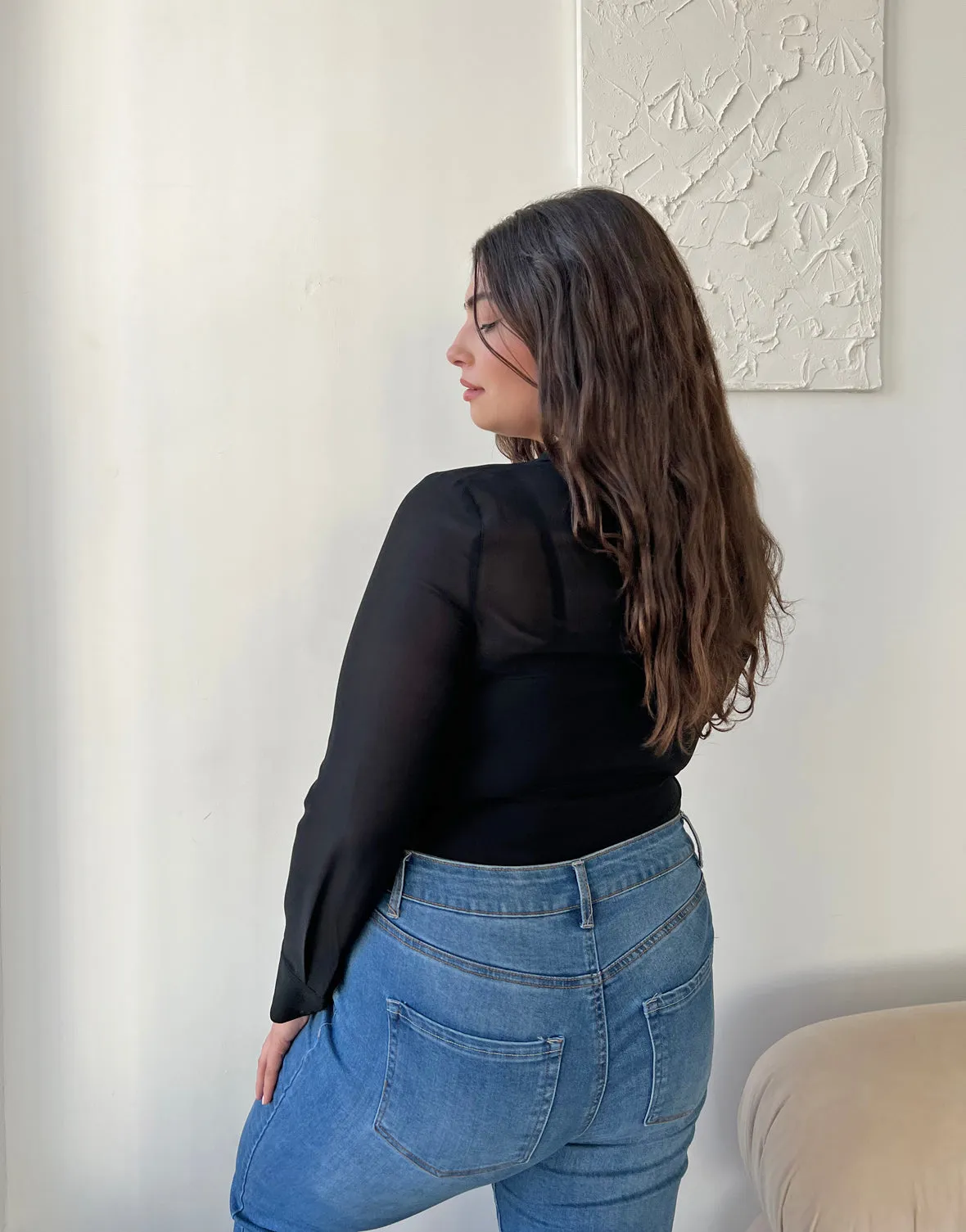 Plus Size Ruched Button Up Shirt sold by 2020 Ave product image thumbnail 5