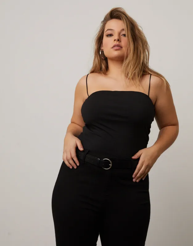 Plus Size Cropped Tank Top sold by 2020 Ave