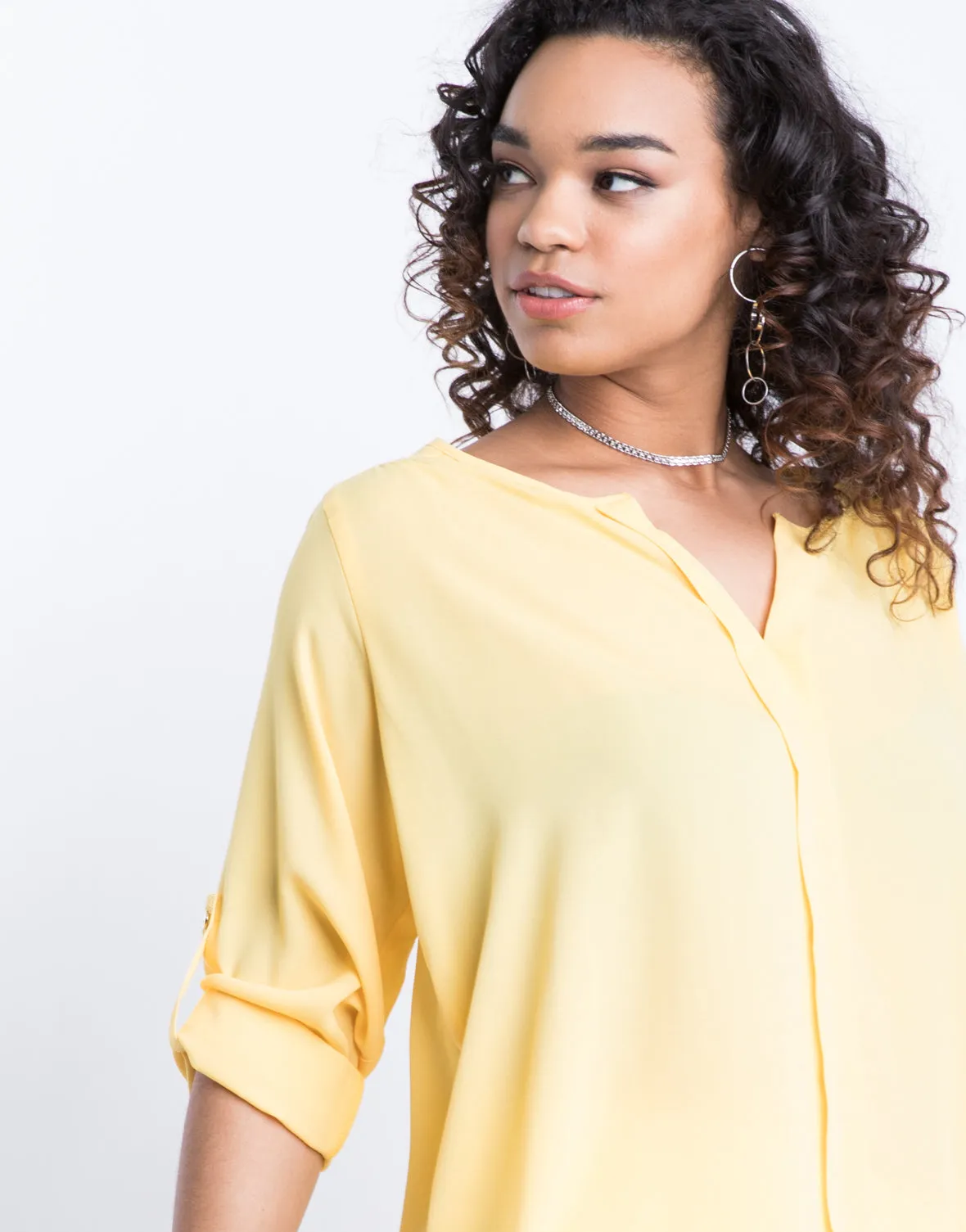 Plus Size Jasmine Flowy Blouse sold by 2020 Ave product image thumbnail 2