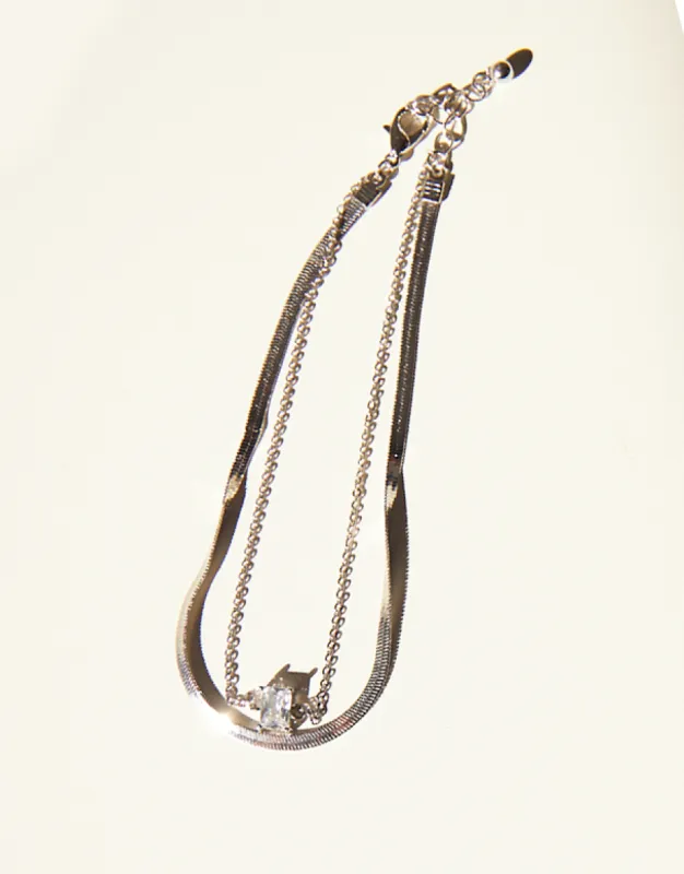 Snake Chain Layered Anklet sold by 2020 Ave