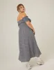 Plus Size Smocked and Flowy Midi Dress sold by 2020 Ave