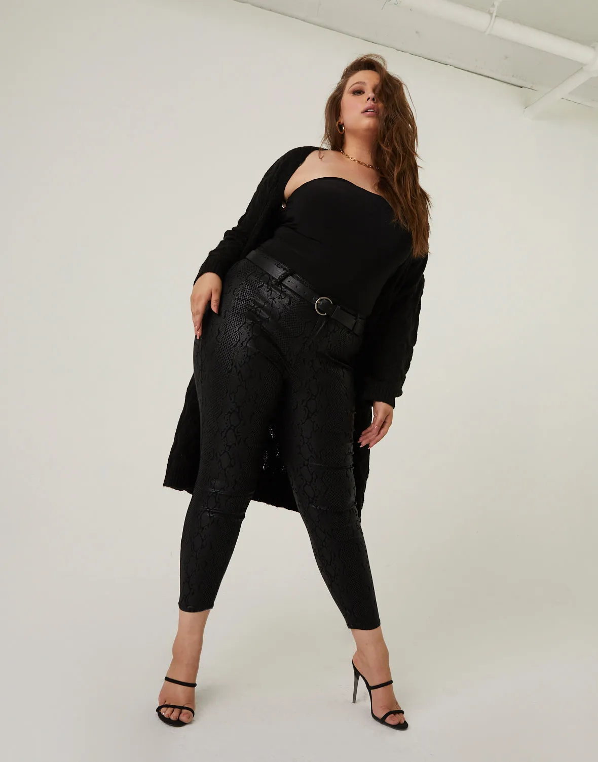 Plus Size Snake Print Pants sold by 2020 Ave product image thumbnail 2