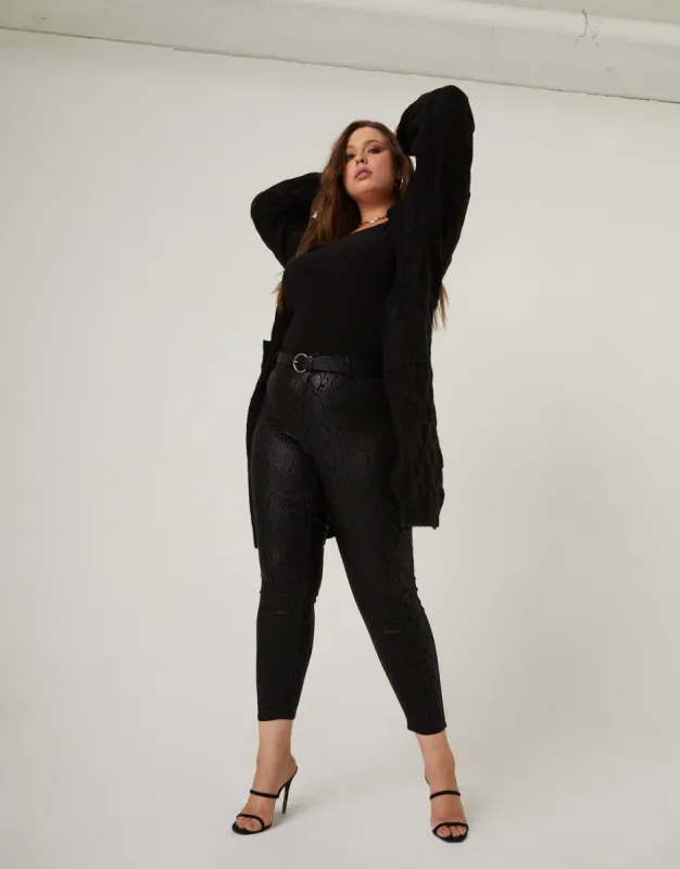 Plus Size Snake Print Pants sold by 2020 Ave