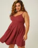 Plus Size A-Line Pleated Dress sold by 2020 Ave