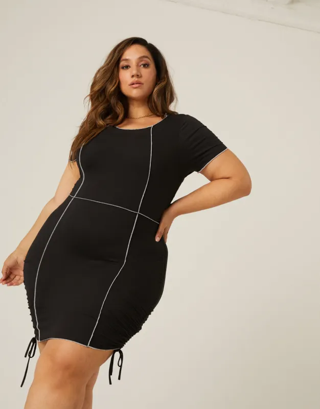 Plus Size Statement Seams Dress sold by 2020 Ave