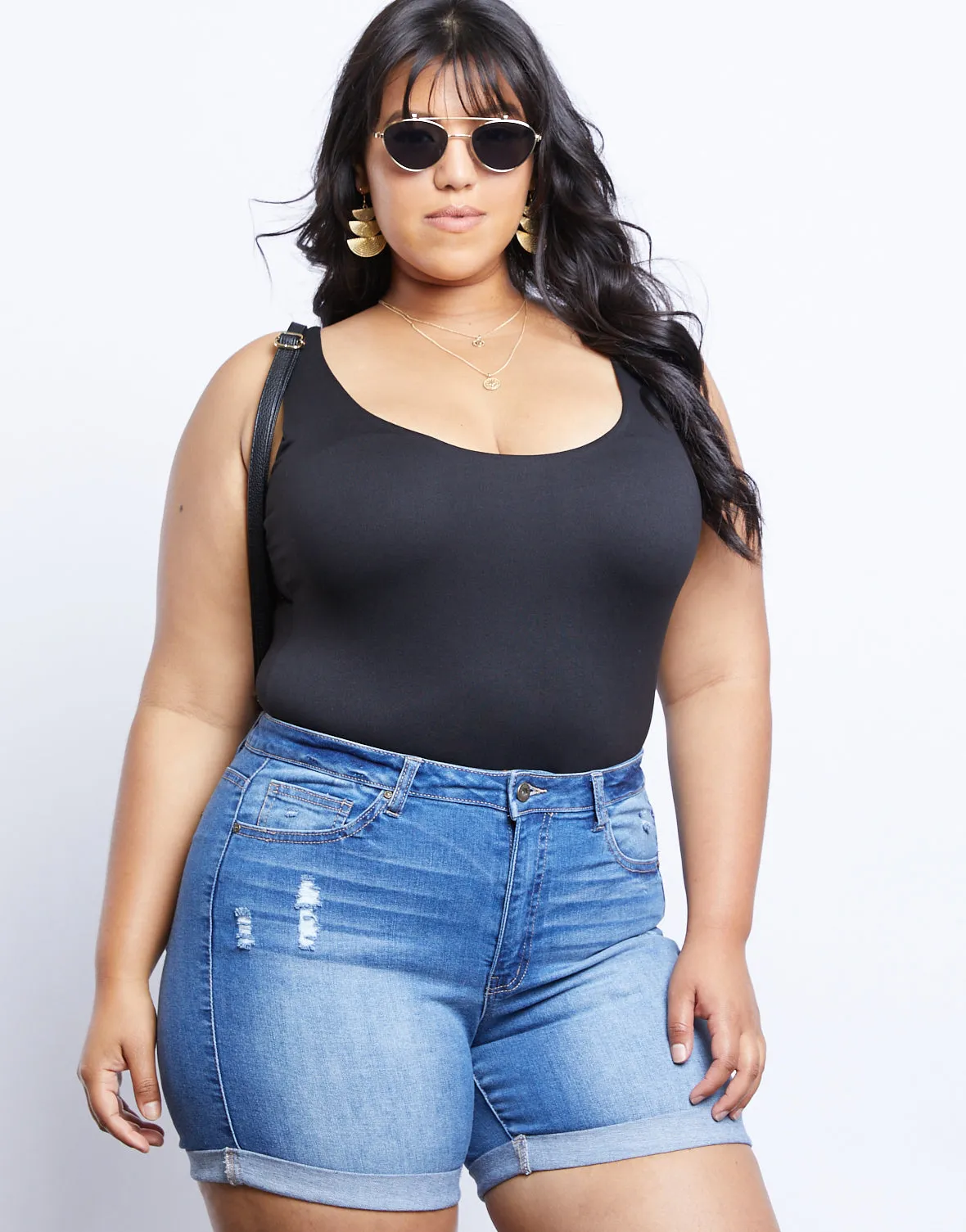 Plus Size Avery Sleeveless Bodysuit sold by 2020 Ave product image thumbnail 4