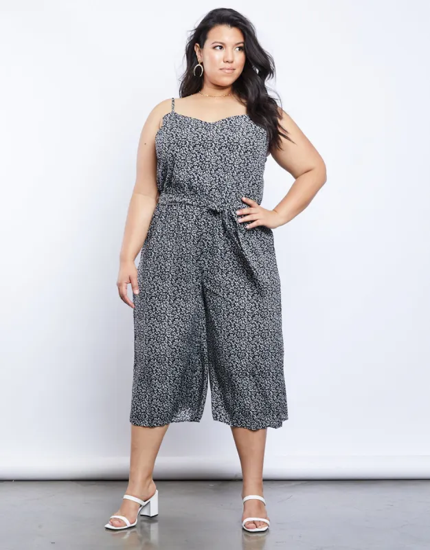 Plus Size Faye Floral Jumpsuit sold by 2020 Ave