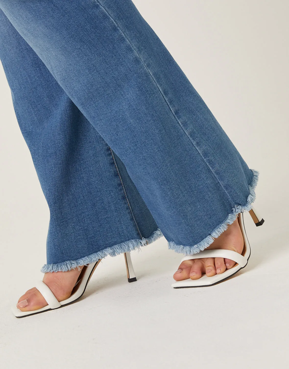 Plus Size Stretch Denim Flare Jeans sold by 2020 Ave product image thumbnail 2