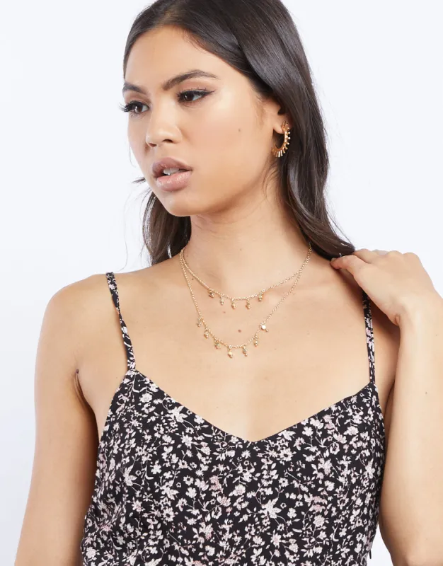 Dripping In Gold Layered Necklace sold by 2020 Ave