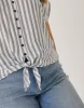 Plus Size Striped Woven Top sold by 2020 Ave