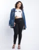Plus Size Lined Up Zipper Leggings sold by 2020 Ave