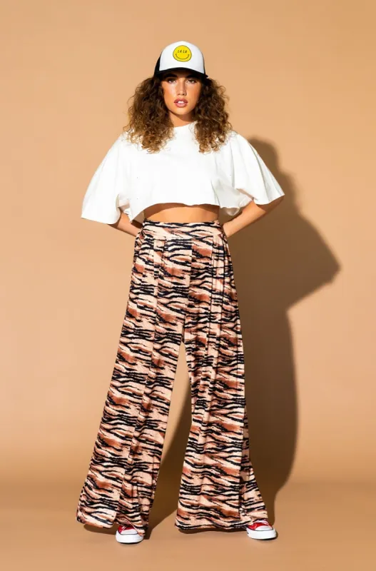 Comfy + Chic Trousers in Tigress sold by Dressed In Lala