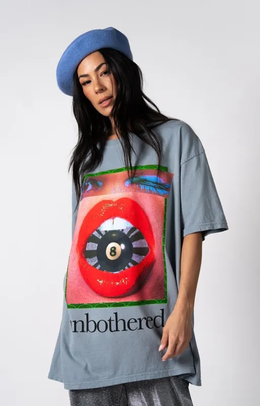 Unbothered Oversized Tee sold by Dressed In Lala