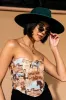 Billie Rancher Hat in Emerald sold by Dressed In Lala