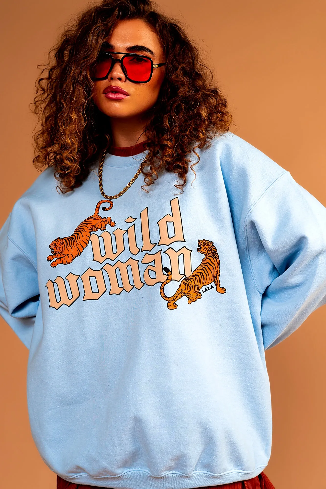 Wild Woman Oversized Pullover sold by Dressed In Lala