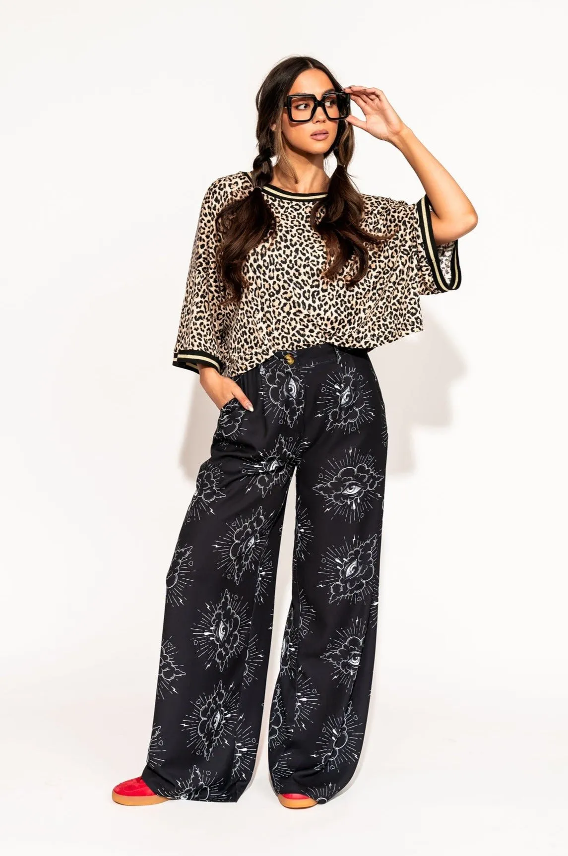 Never Taking These Off Trousers in Past Present Future sold by Dressed In Lala product image thumbnail 5