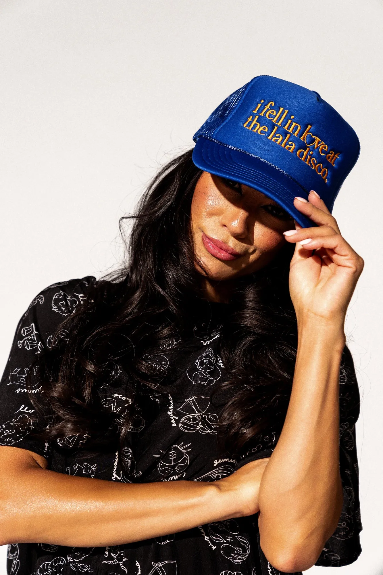 Lala Disco Trucker Hat sold by Dressed In Lala