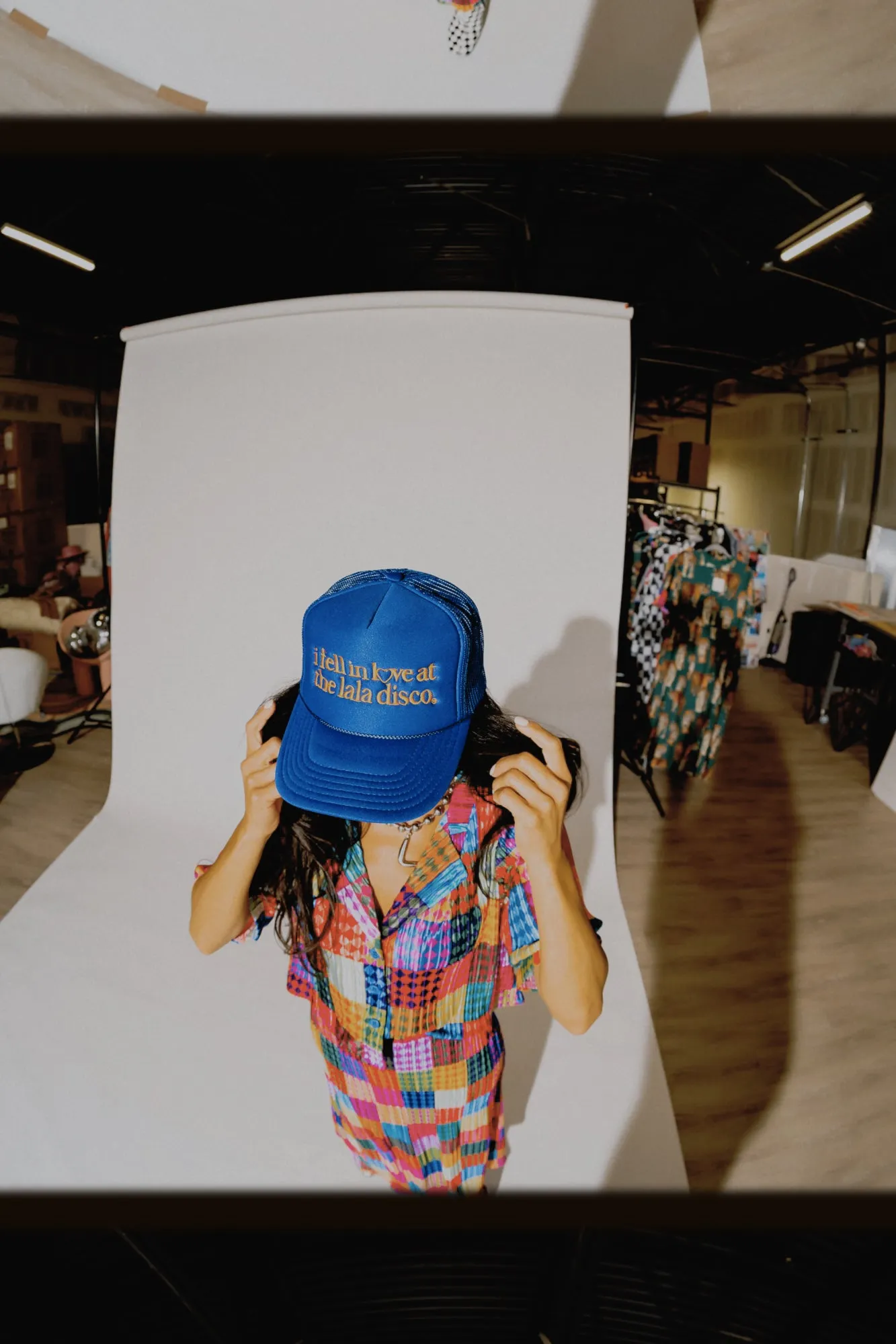 Lala Disco Trucker Hat sold by Dressed In Lala product image thumbnail 4