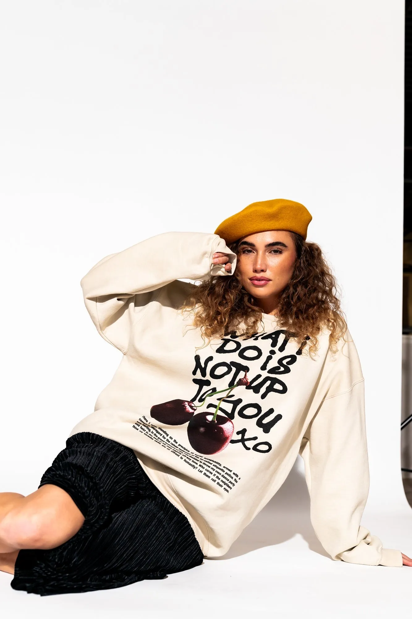Not Up To You Oversized Pullover sold by Dressed In Lala product image thumbnail 3