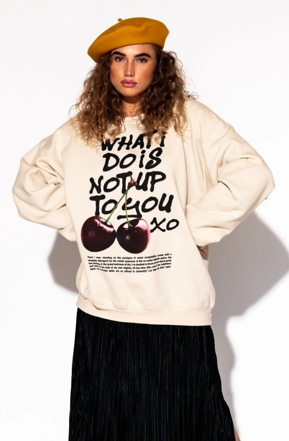Not Up To You Oversized Pullover sold by Dressed In Lala product image thumbnail 4