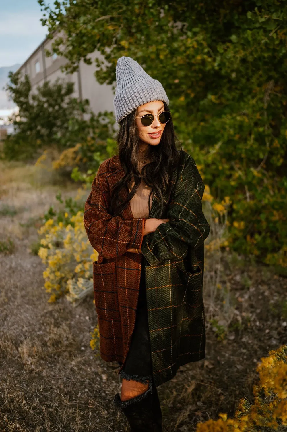 Scorpio OG Half + Half Oversized Coat sold by Dressed In Lala