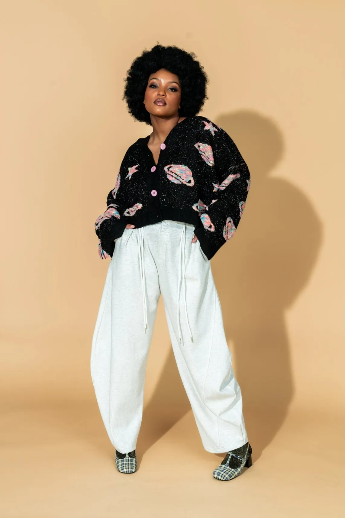 Baddie Barrel Sweatpant Trousers sold by Dressed In Lala