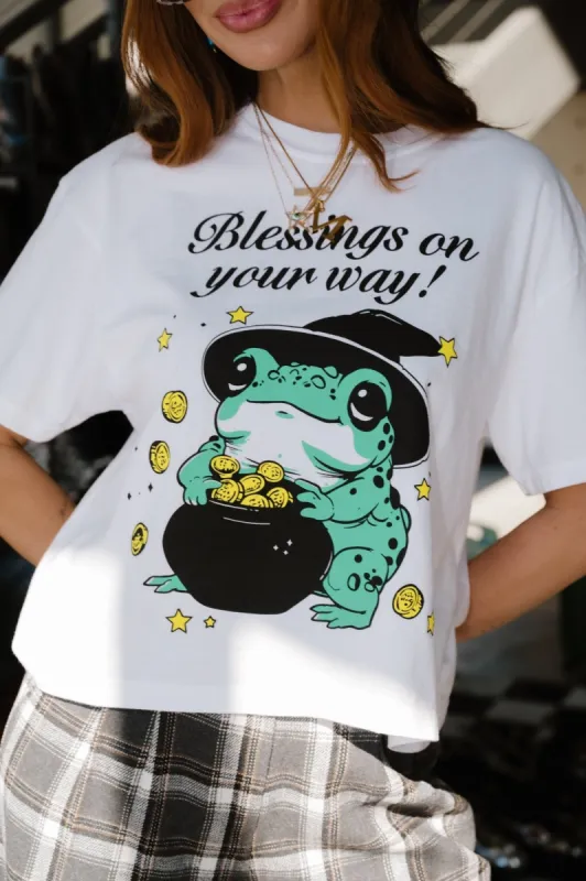 Blessings On Your Way Froggy Tee sold by Dressed In Lala