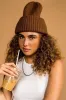Grunge Chic Beanie in Toasted Marshmallow sold by Dressed In Lala