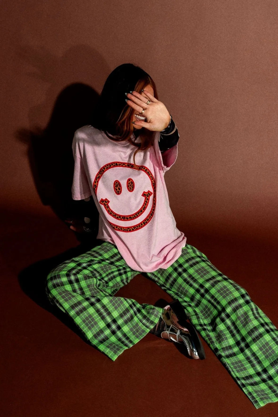 The World Needs Your Magic Oversized Leopard Tee in Pink sold by Dressed In Lala product image thumbnail 4