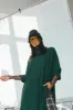 Lala Icon Mock Neck Top in Emerald sold by Dressed In Lala