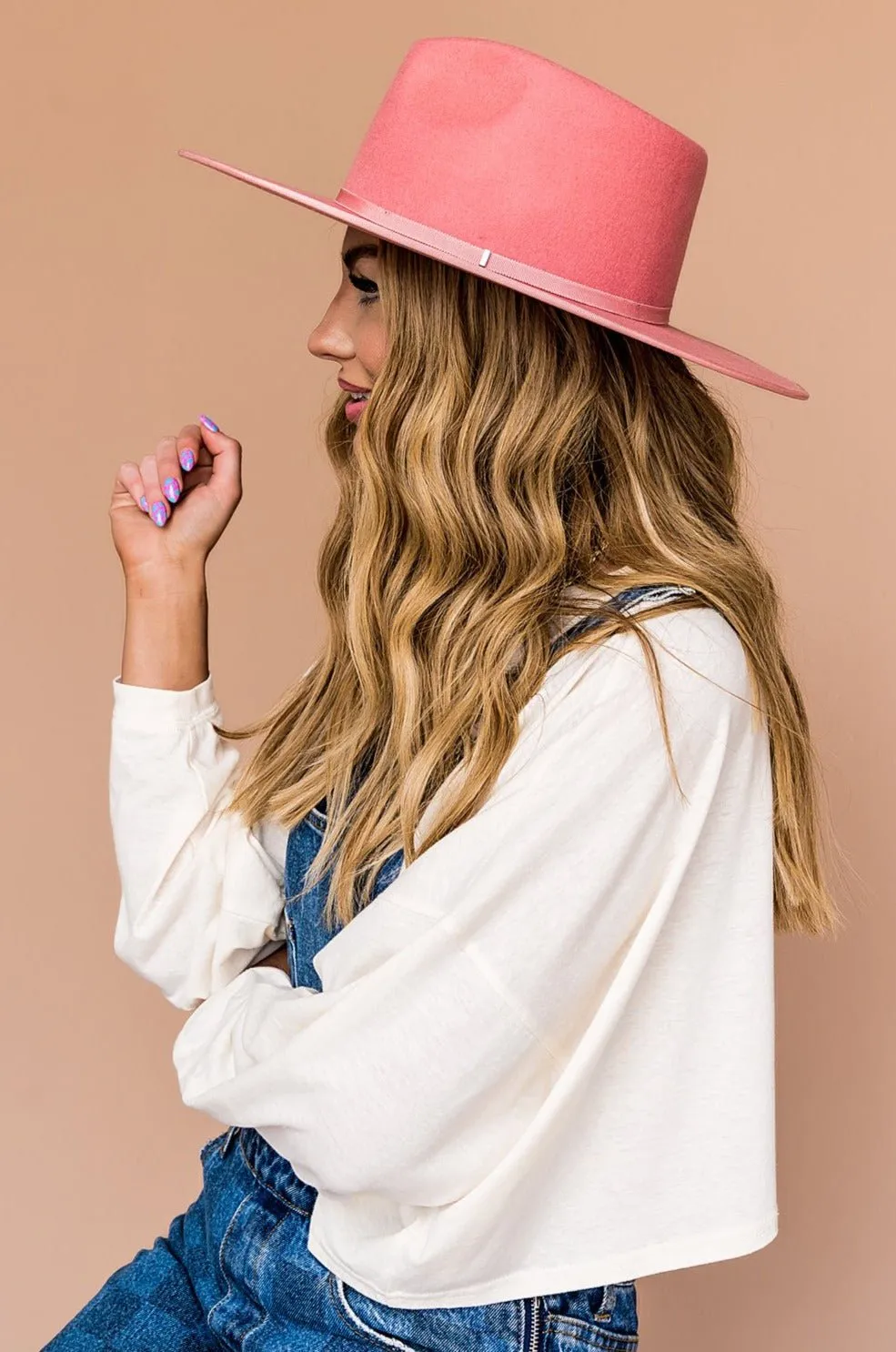 Billie Rancher Hat in Bubblegum sold by Dressed In Lala product image thumbnail 5
