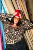 Mama Muse Square Neck Top in Leopard sold by Dressed In Lala
