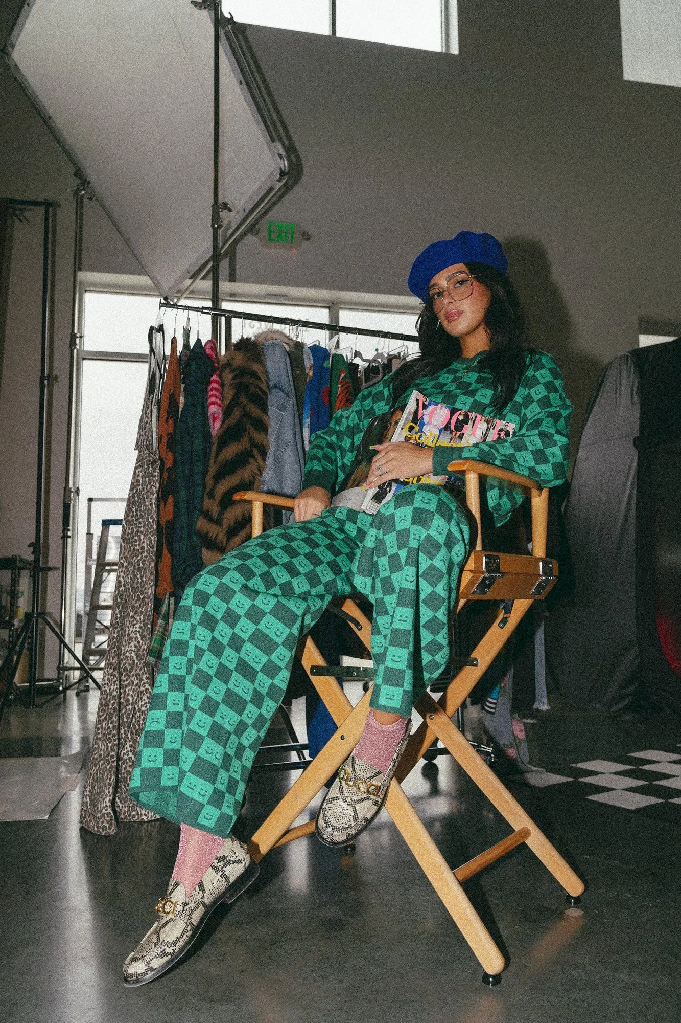 Lots of Feelings Checkerboard Knit Set sold by Dressed In Lala product image thumbnail 2