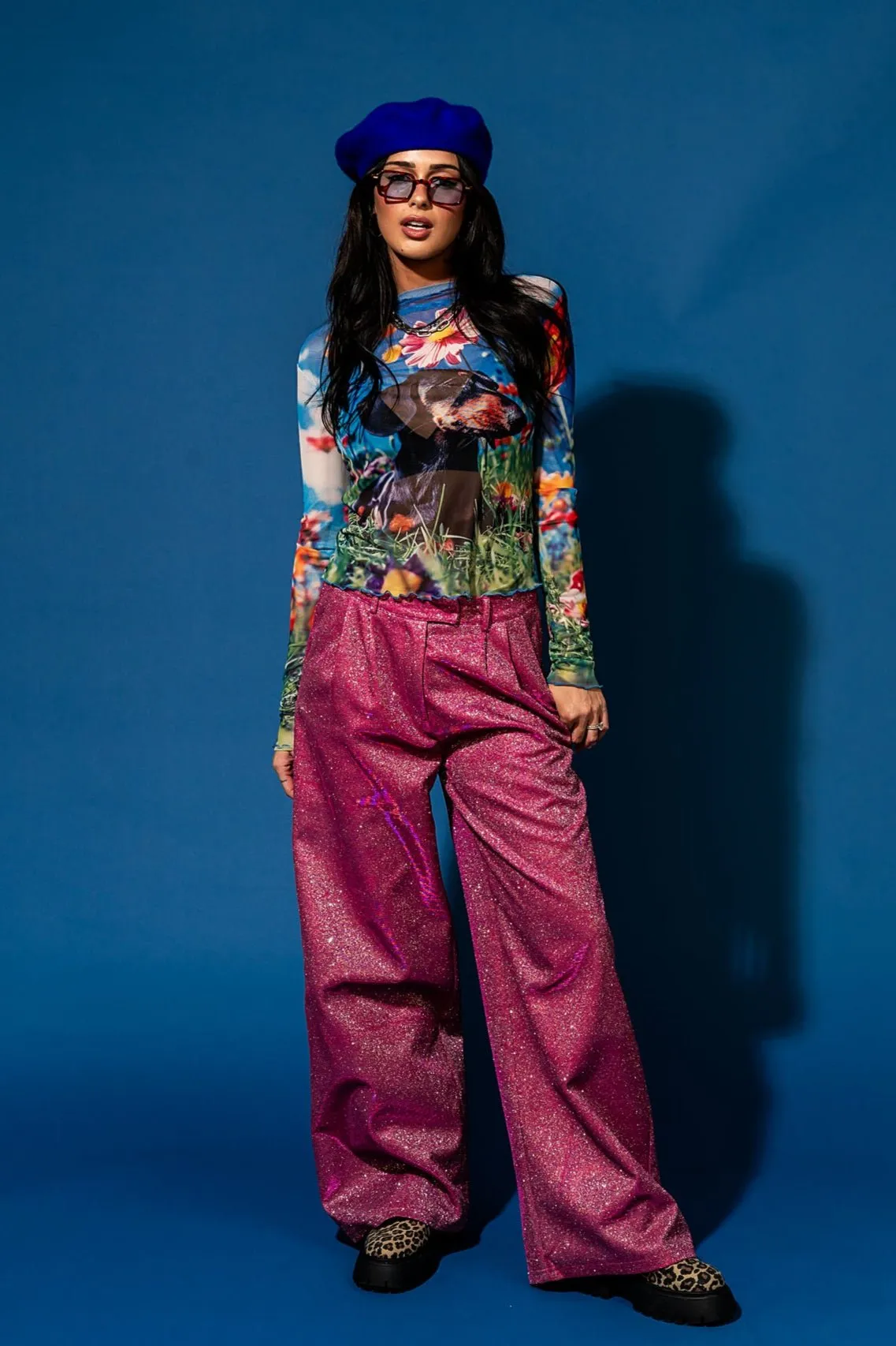 Mesh Top in Walter The Wiener Dog sold by Dressed In Lala product image thumbnail 4