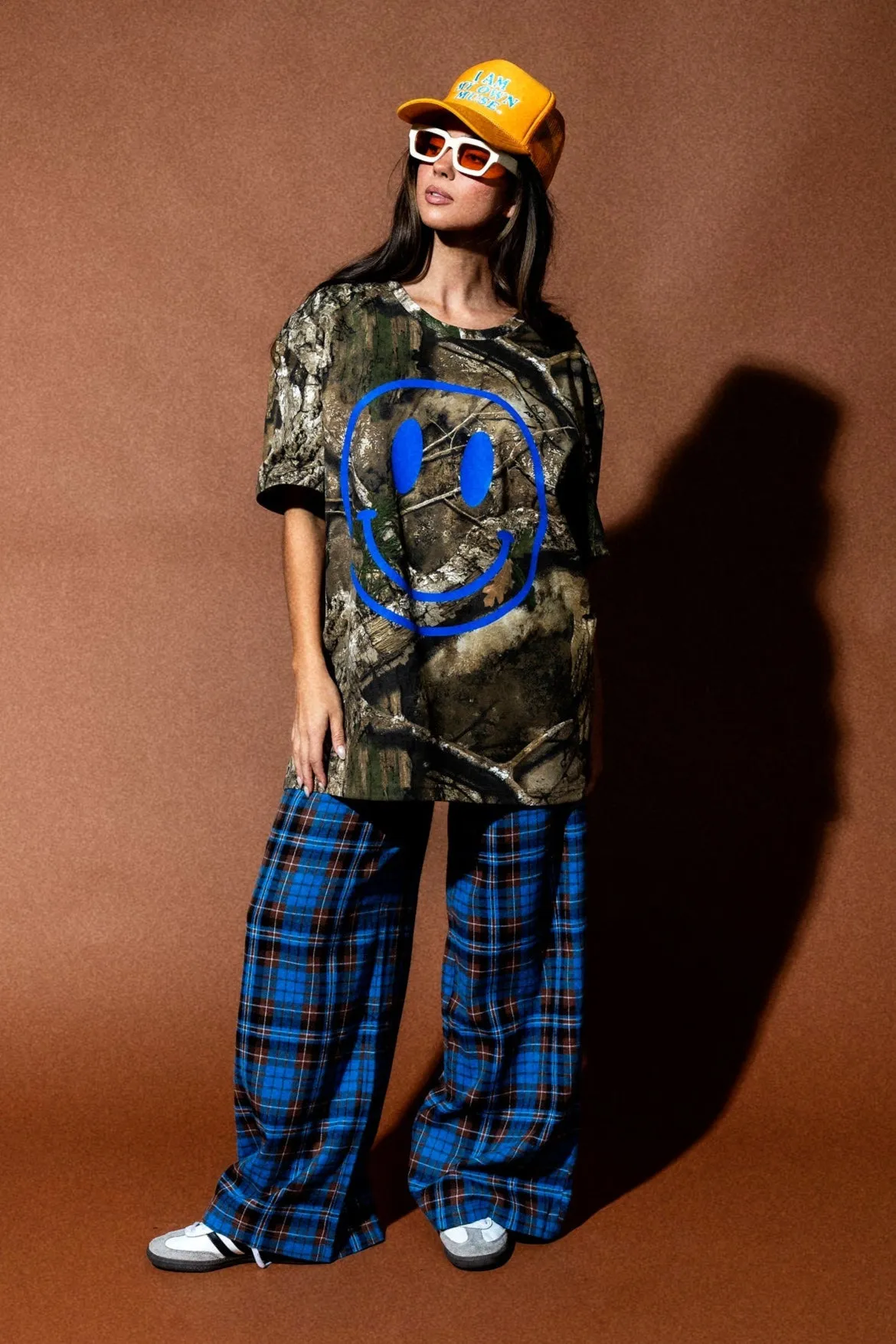 The World Needs Your Magic Oversized Camo Tee in Blue sold by Dressed In Lala product image thumbnail 5