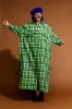Grunge Goddess Flannel in Lime sold by Dressed In Lala