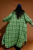 Grunge Goddess Flannel in Lime sold by Dressed In Lala