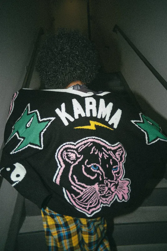Mother is Mothering (Karma Version) Oversized Cardigan sold by Dressed In Lala