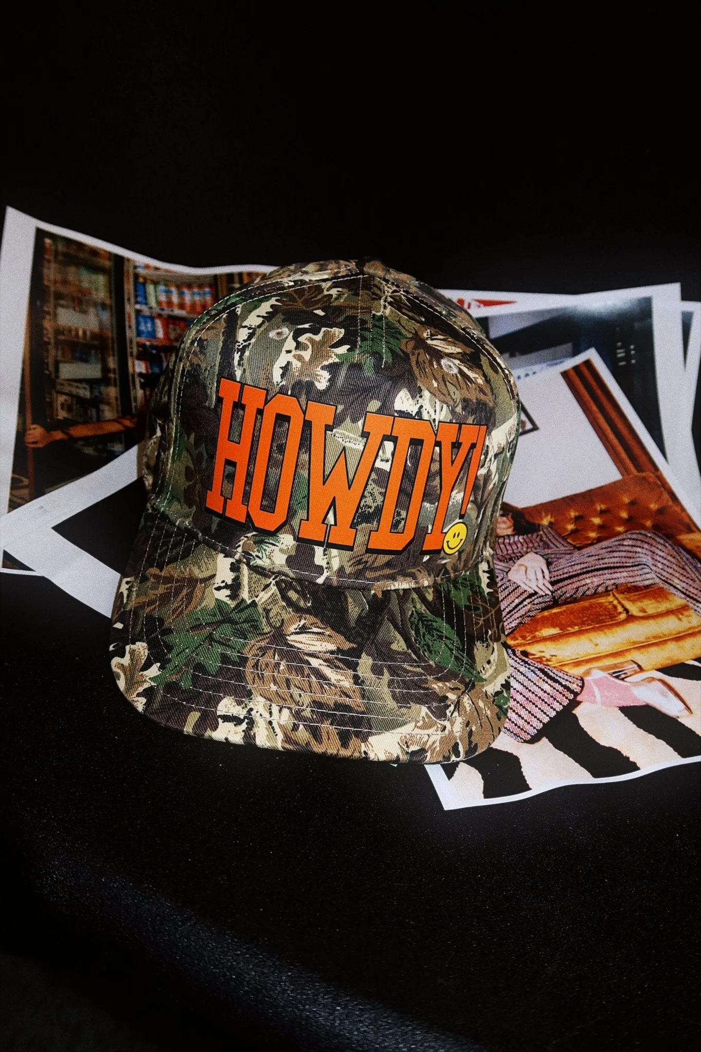 Howdy Camo Trucker Hat sold by Dressed In Lala