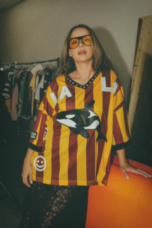 Totally Killer Orca Embellished Jersey sold by Dressed In Lala